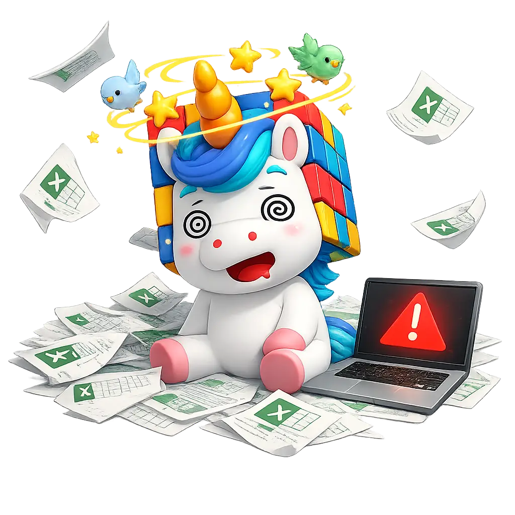 Personaje Cubicornio