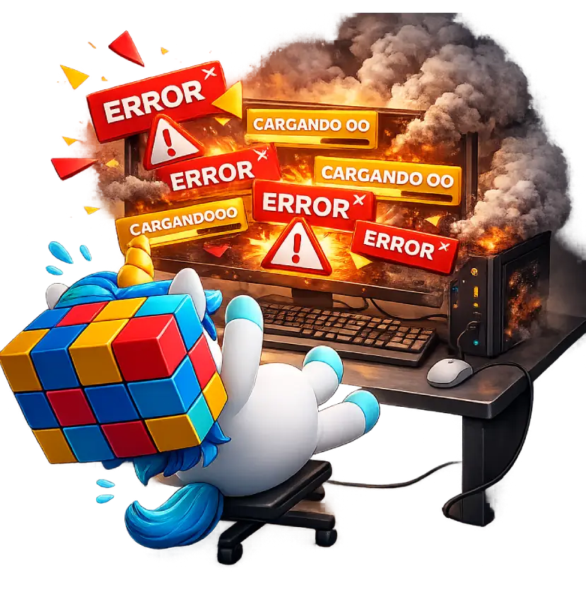 Personaje Cubicornio