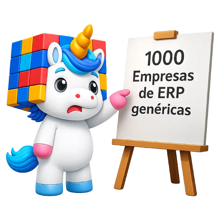 Personaje Cubicornio